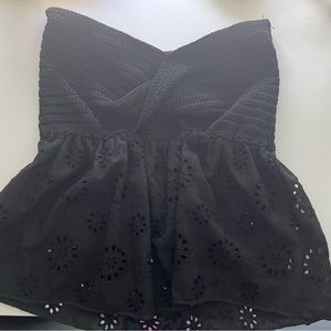 Zara navy tube top